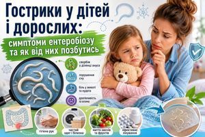 Острицы у детей и взрослых: симптомы энтеробиоза и как от них избавиться