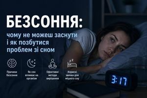 Безсоння: чому не можеш заснути і як позбутися проблем зі сном