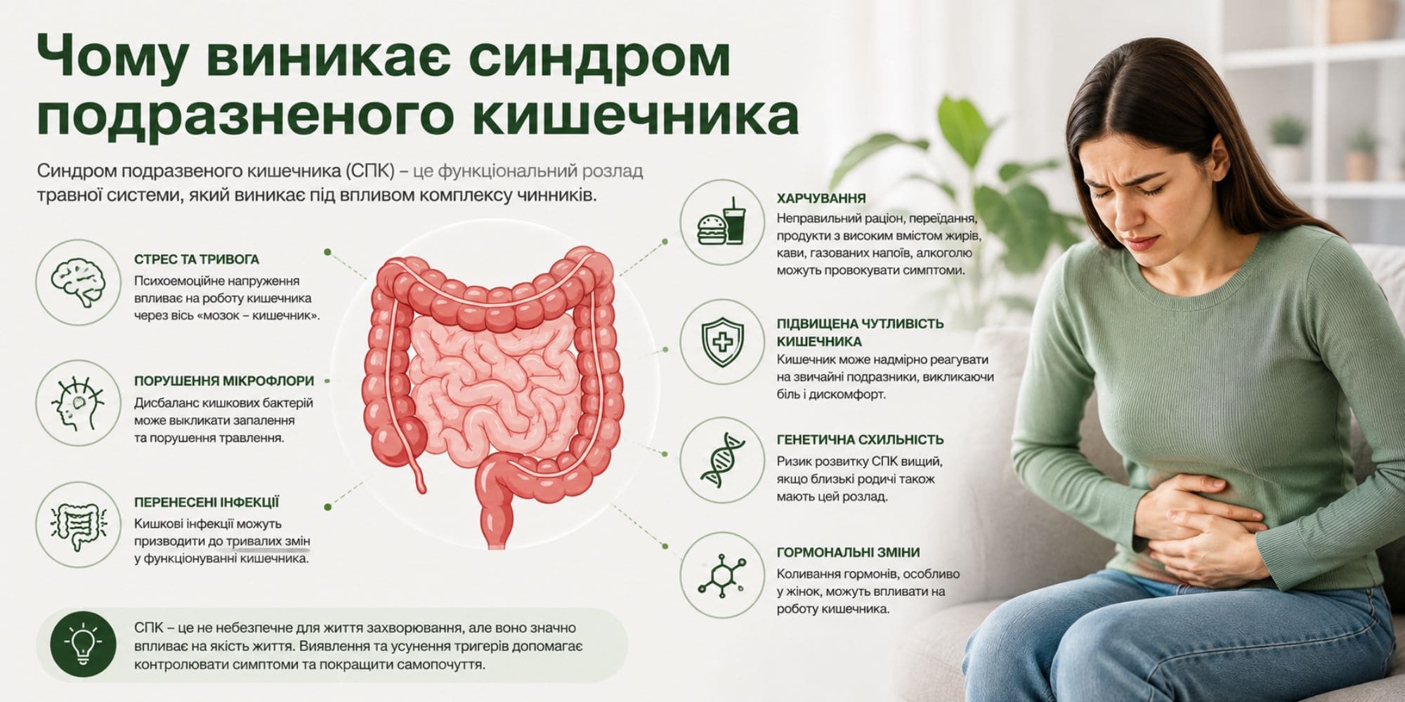 Чому виникає синдром подразненого кишечника