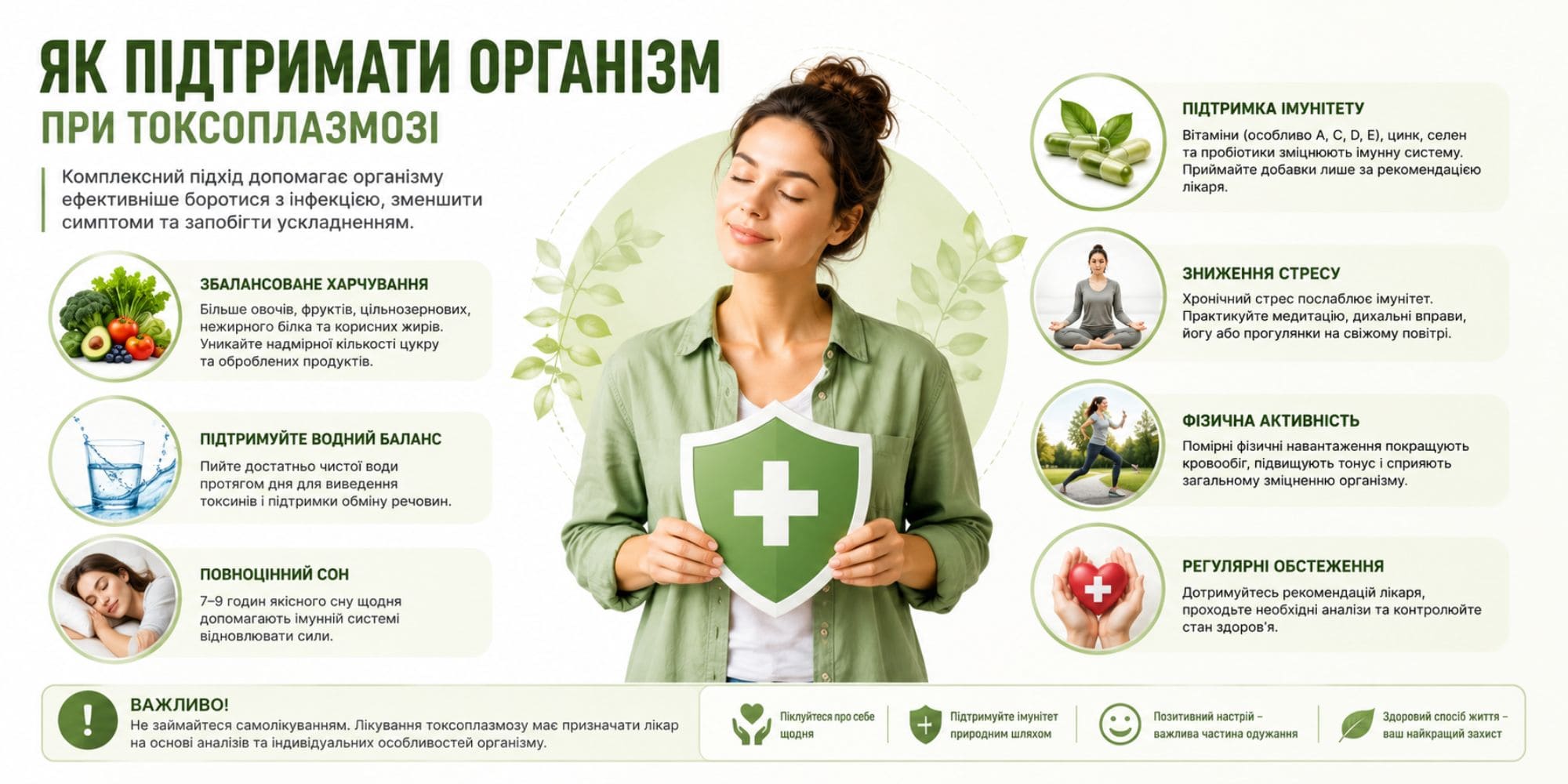 Как поддержать организм при токсоплазмозе