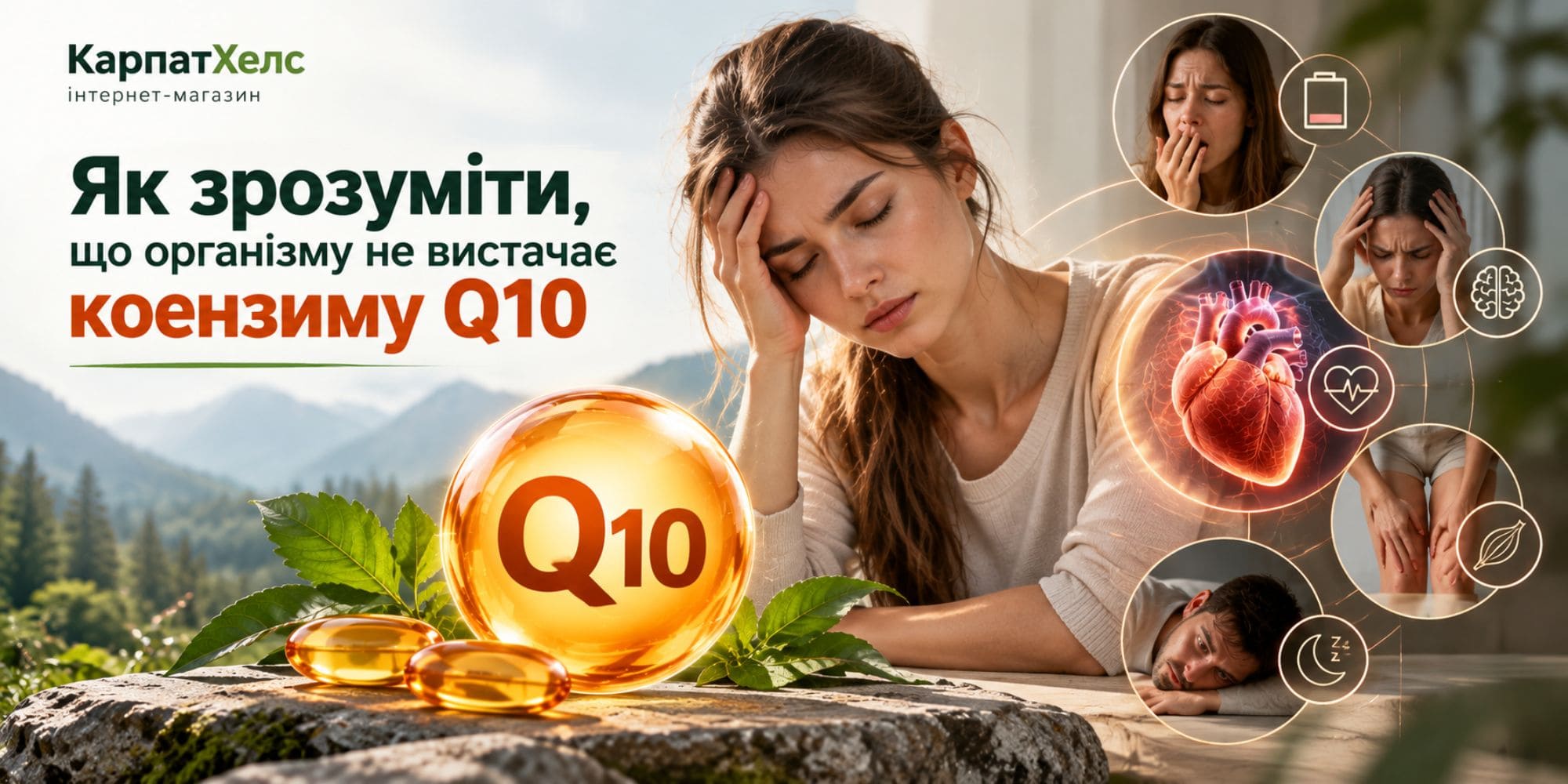 Як зрозуміти, що організму не вистачає коензиму Q10