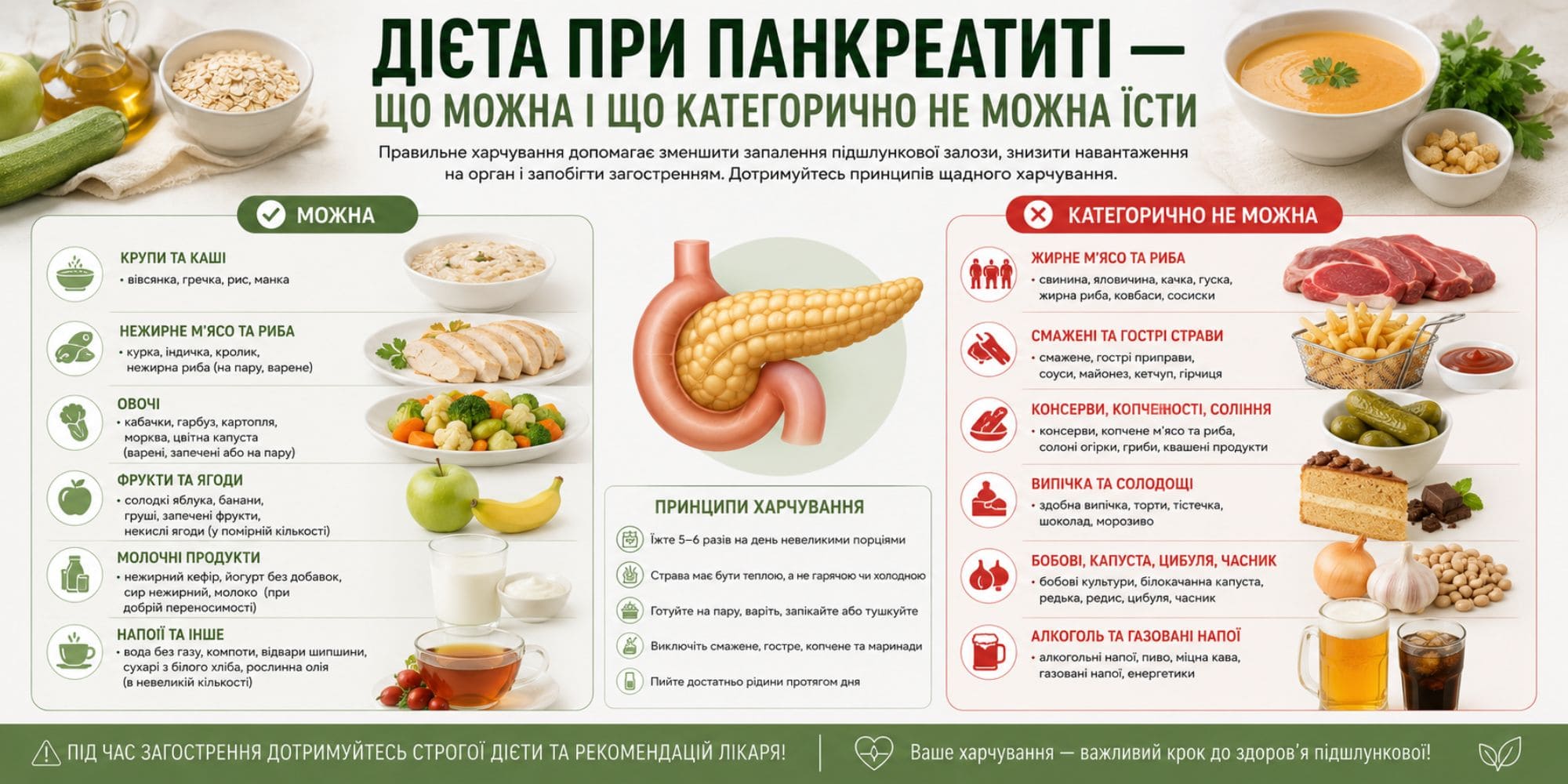 диета при панкреатите