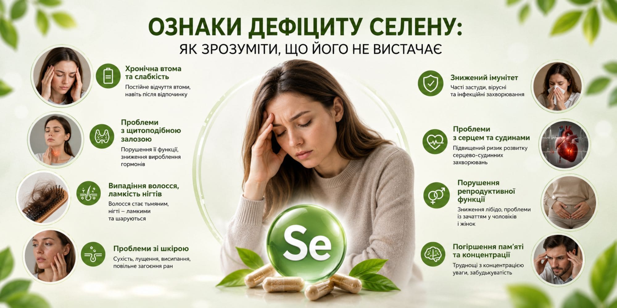 Дифицит селена